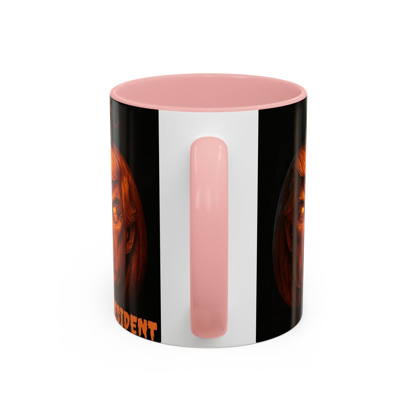 Halloween Pumpkin President Mug, Fun Gift for Coffee Lovers, Spooky Decor, Trick or Treat, Autumn Vibes, Unique Collectible