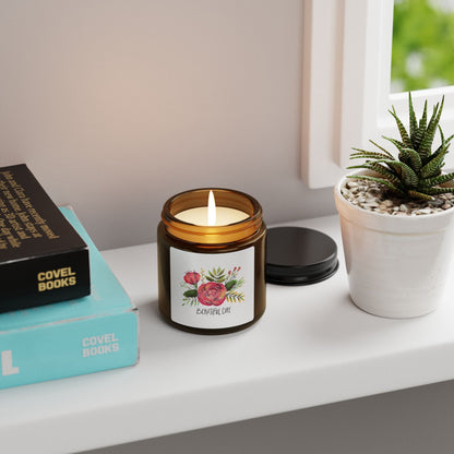 Scented Soy Candle | Floral Home Decor, Eco-Friendly, Aromatherapy