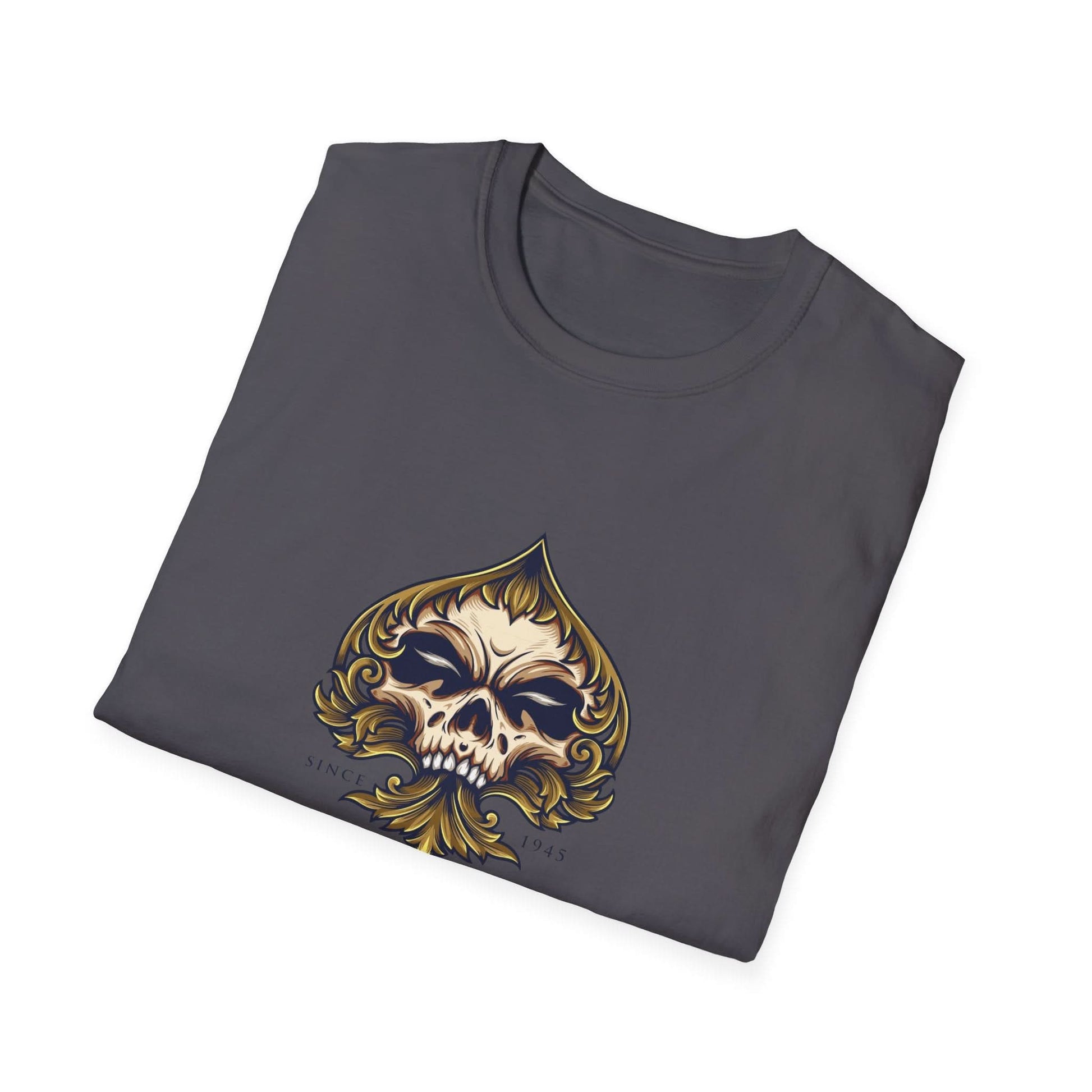 Skull Playing Card with Ornate Luxury - Mleem