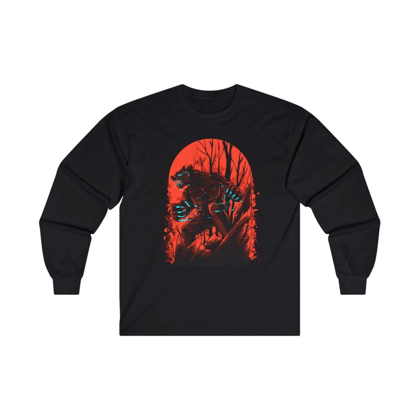 Werewolf on Red Blood Moon - Mleem