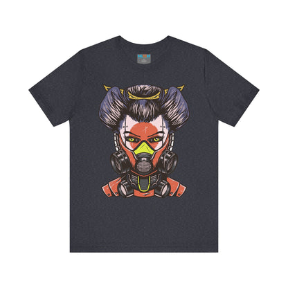 Futuristic Graphic Tee for Gamers - Unisex Jersey Short Sleeve