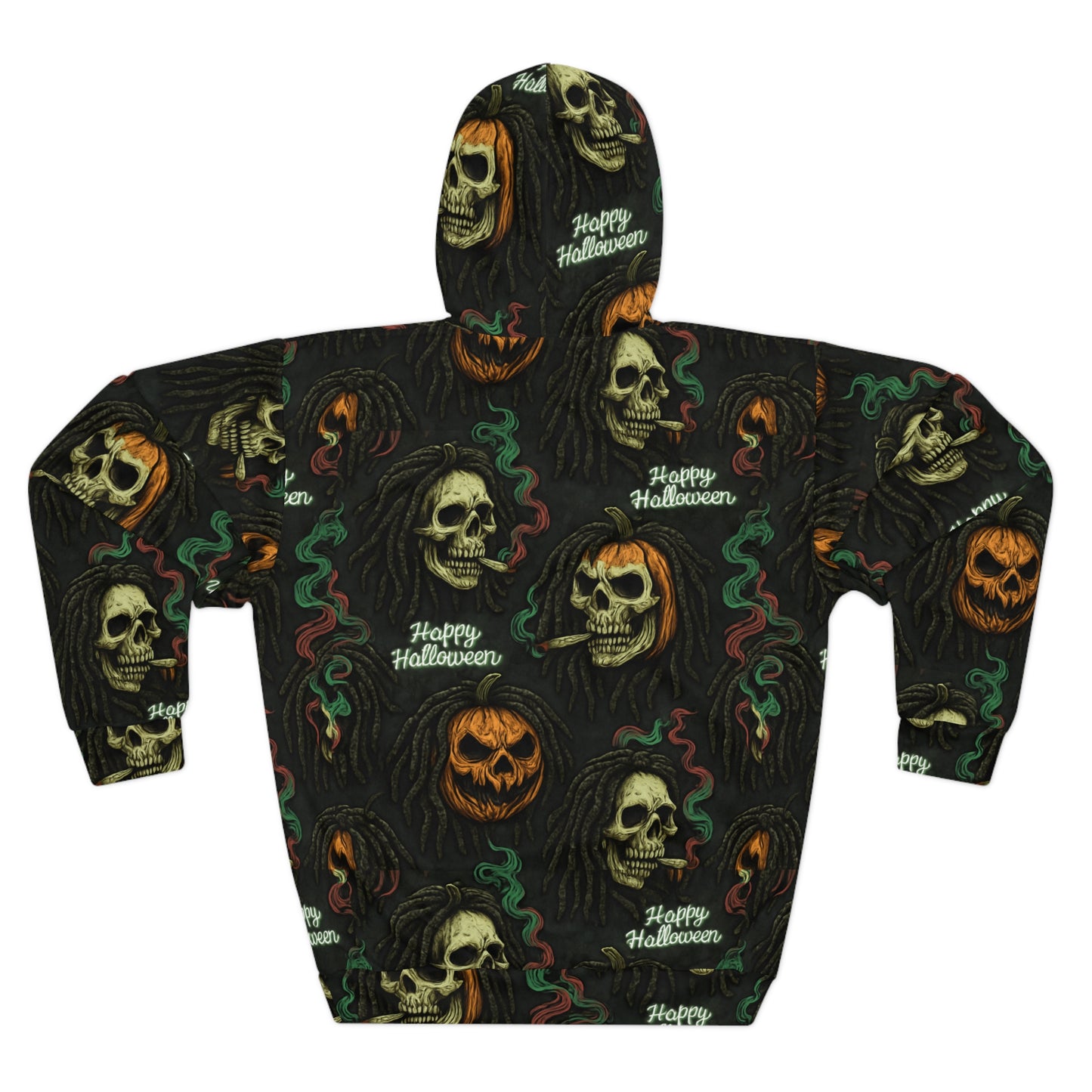 Halloween-Themed Unisex Pullover Hoodie, Spooky Costume, Cozy Sweatshirt, Trick or Treat Gift, Fall Wardrobe Essential