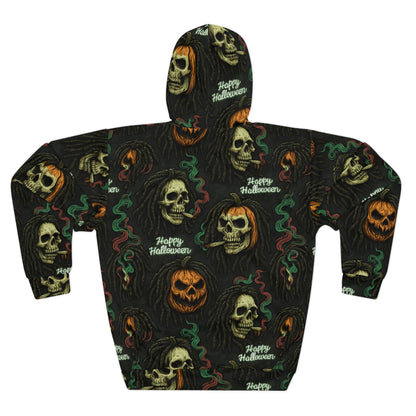 Halloween-Themed Unisex Pullover Hoodie, Spooky Costume, Cozy Sweatshirt, Trick or Treat Gift, Fall Wardrobe Essential