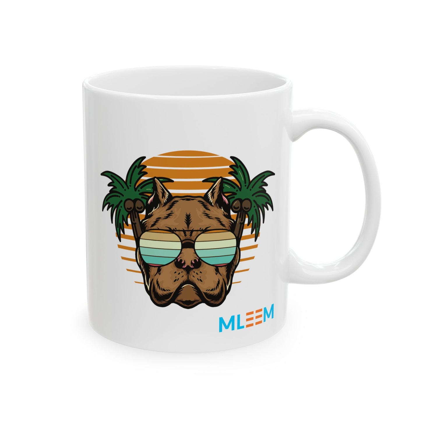 Tropical Sunset Ceramic Mug