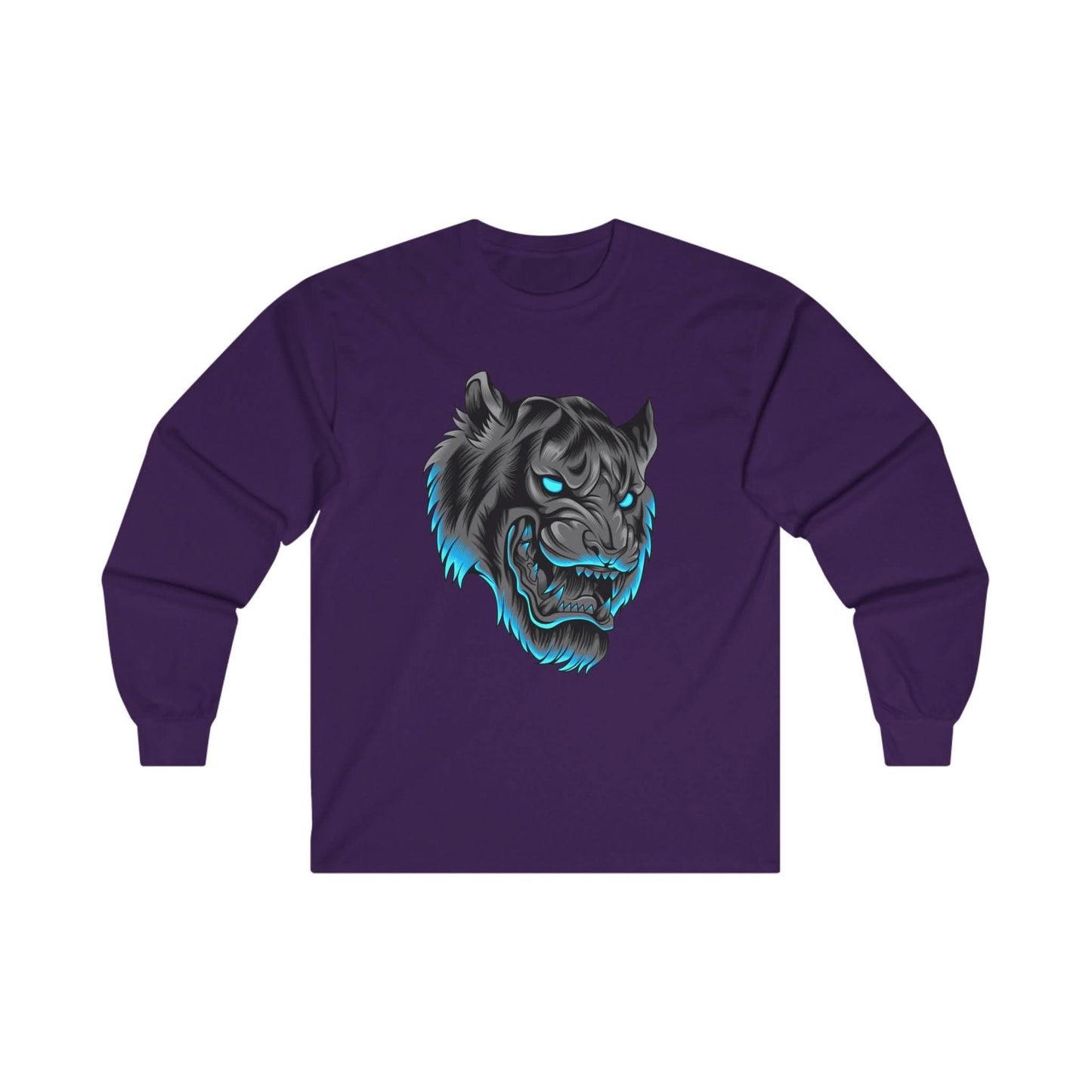 Wild Tiger Head Illustration - Mleem