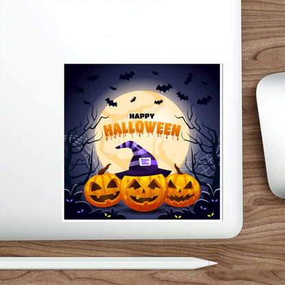 Halloween Die-Cut Stickers | Spooky Decor, Pumpkin Stickers, Party Favors, Fun for Kids, Halloween Gifts