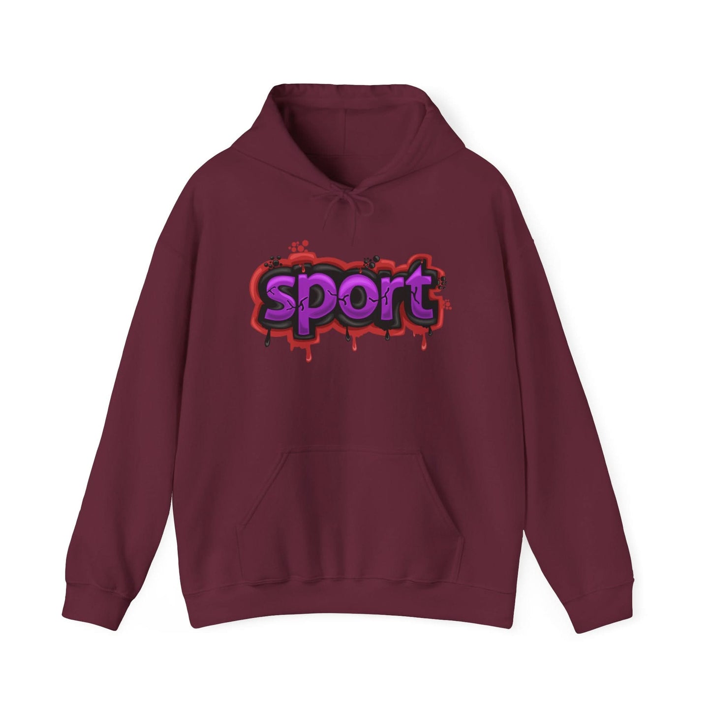 Sport Purple Letters - Mleem