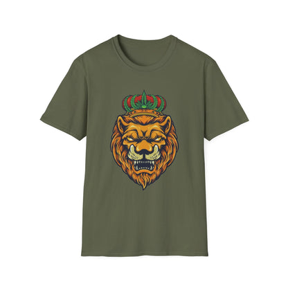Angry Lion Head with Crown - Mleem