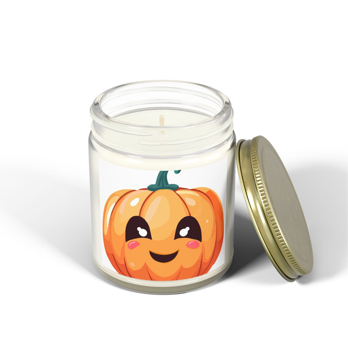 Cute Pumpkin Scented Candle, Fall Gift, Home Decor, Cozy Atmosphere, Halloween Decorations