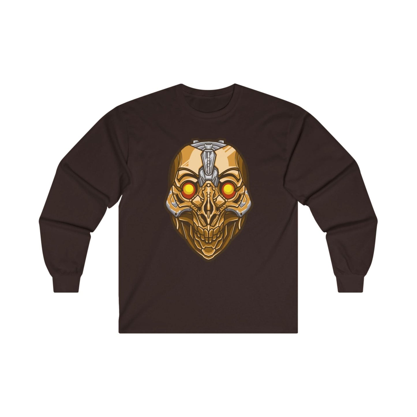 Skull Robot Head Mascot - Mleem