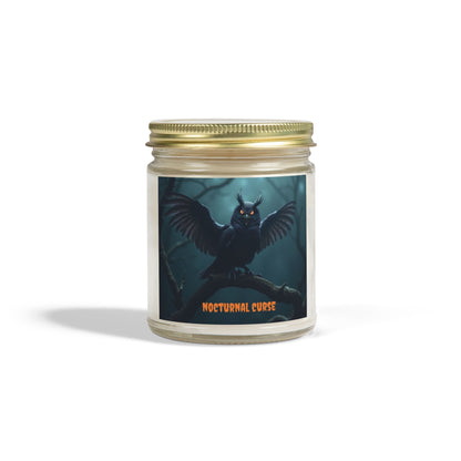 Nocturnal Curse Scented Candle - Spooky Home Decor, Aromatherapy Gift, Halloween Candle, Unique Home Fragrance