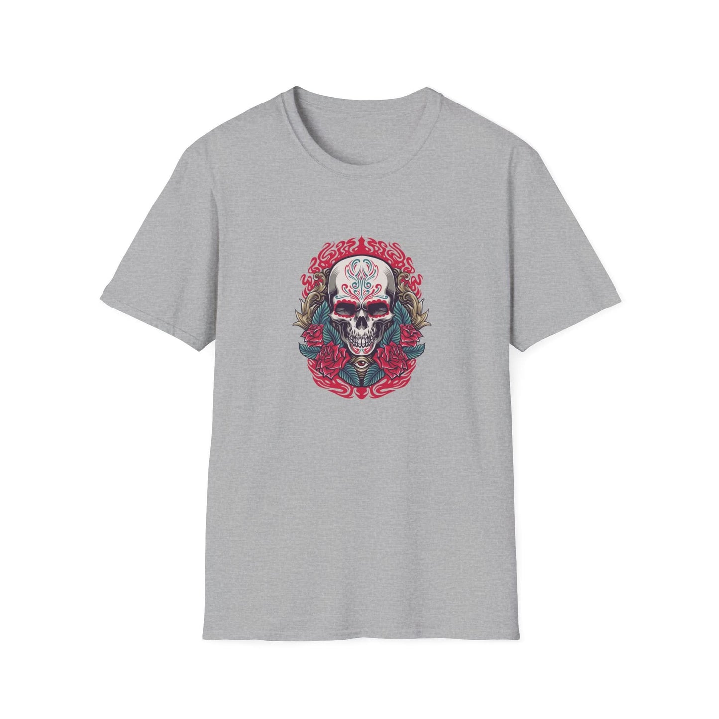 Skull Illustration Dia de Los Muertos - Mleem