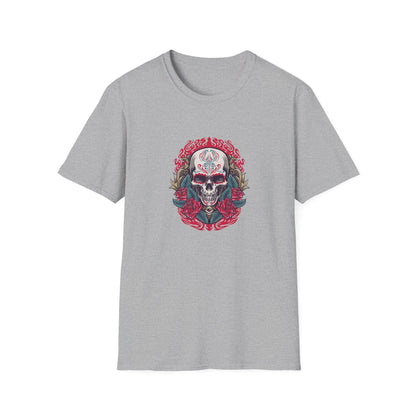 Skull Illustration Dia de Los Muertos - Mleem