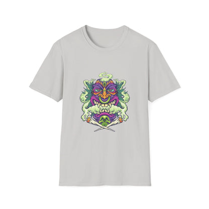 Smoking Hawaiian Tiki Weed Leaf - Mleem
