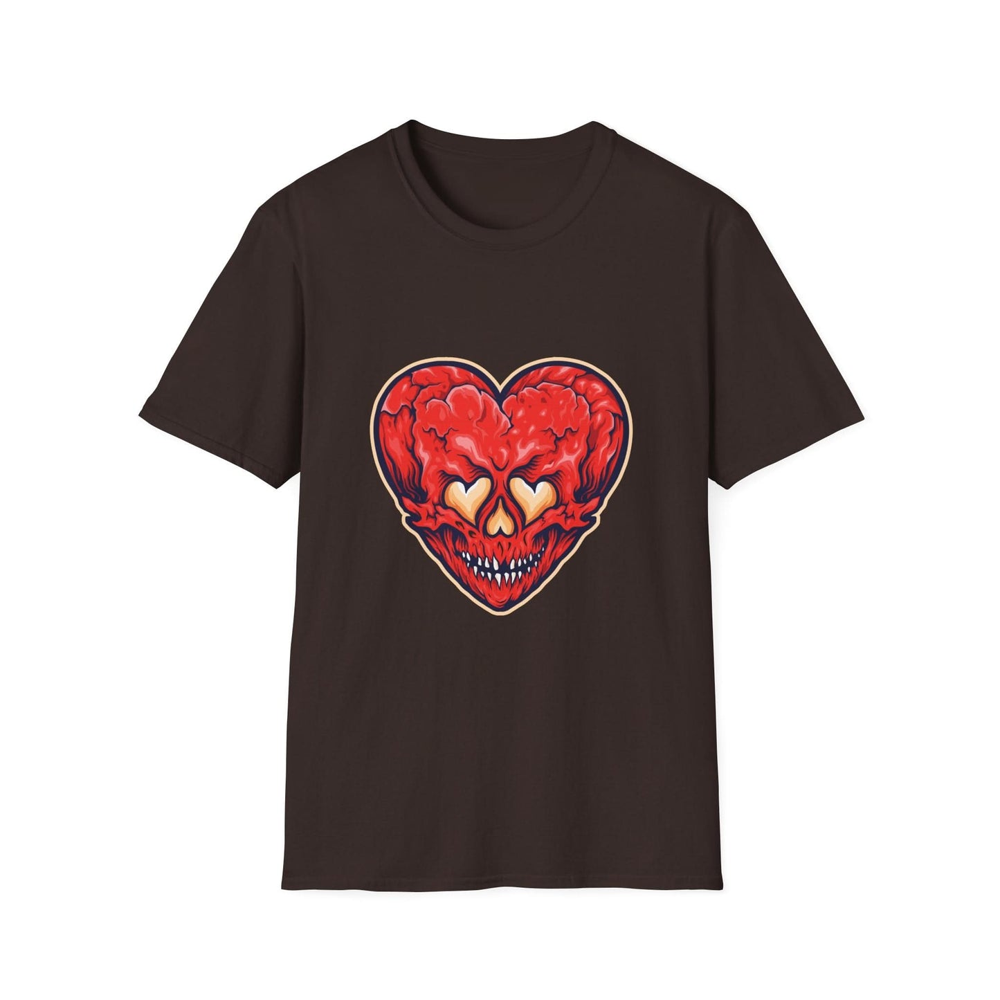 Cracked Heart Love Skull - Mleem