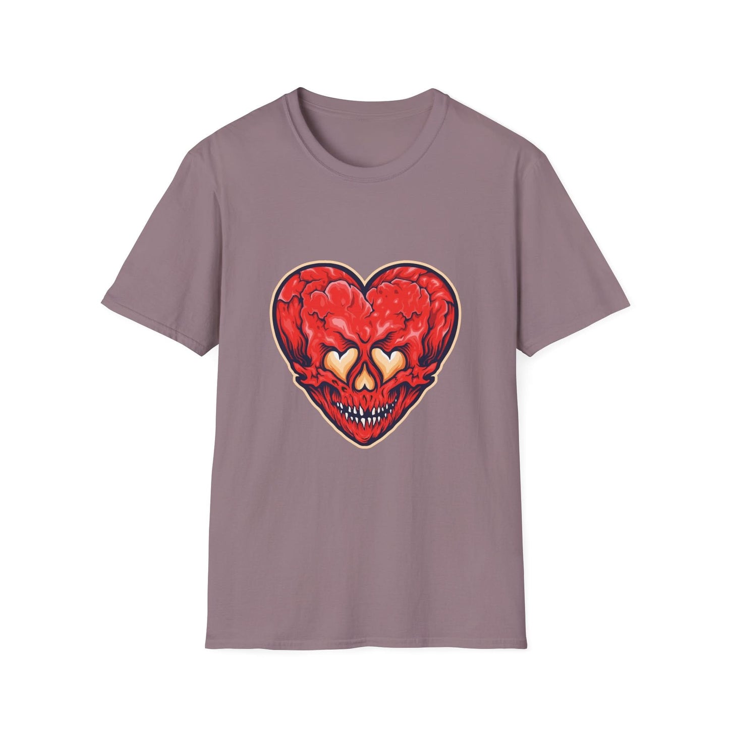 Cracked Heart Love Skull - Mleem