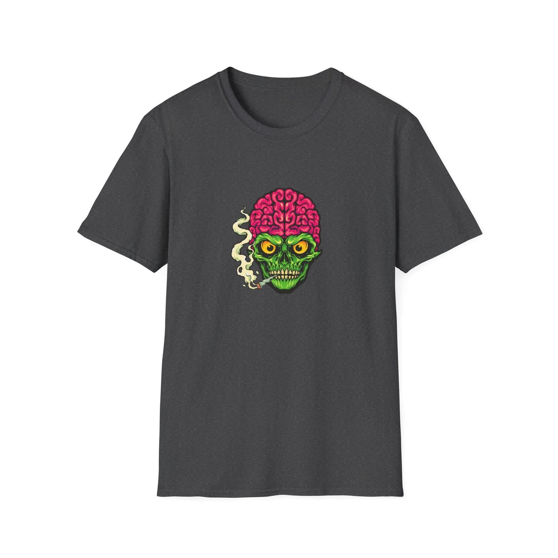 Smoking Skull Weed Cigarette Mascot - Mleem