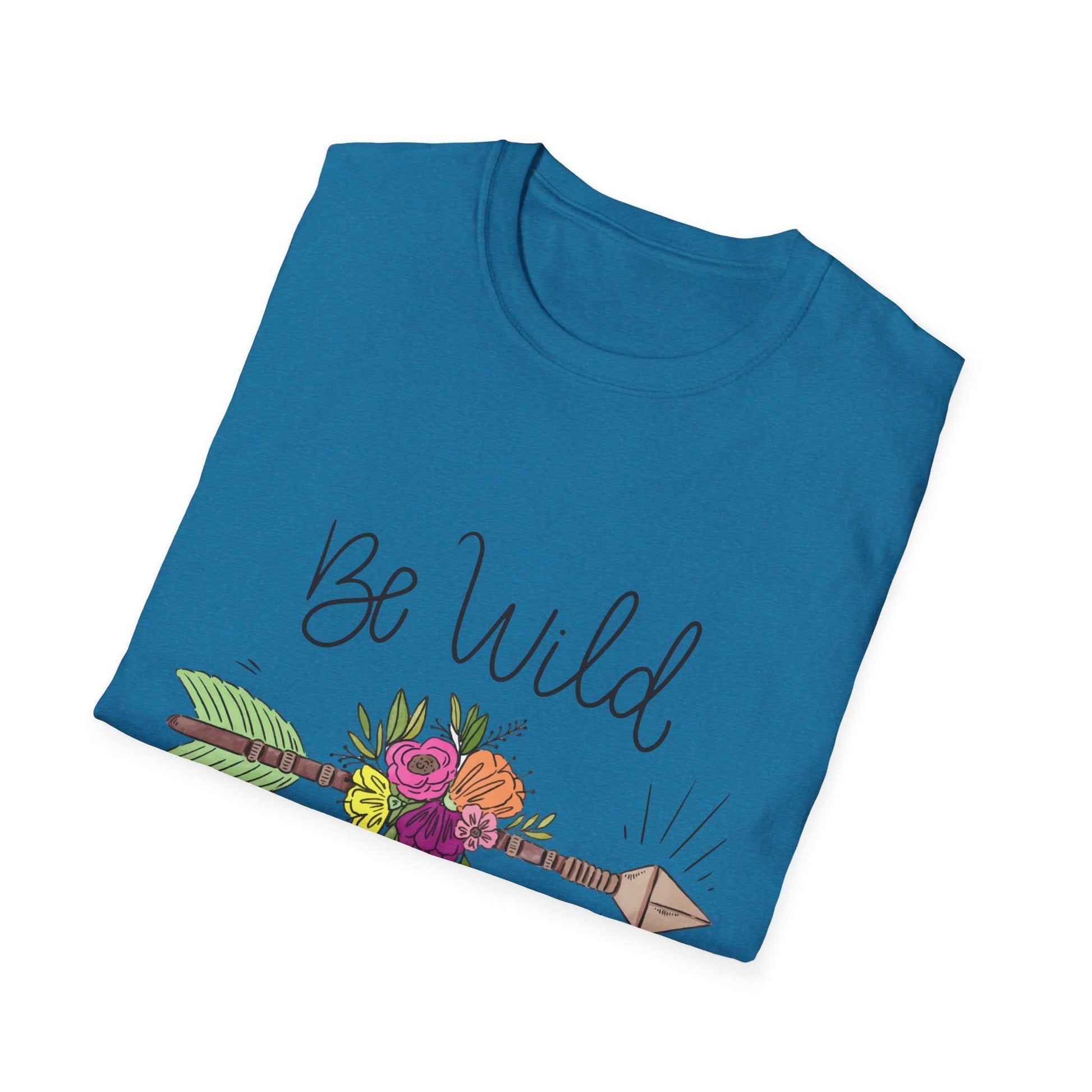 Be Wild Be Brave Flower Arrow - Mleem