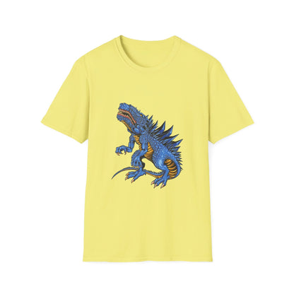 Scary Blue Dinosaur Monster - Mleem