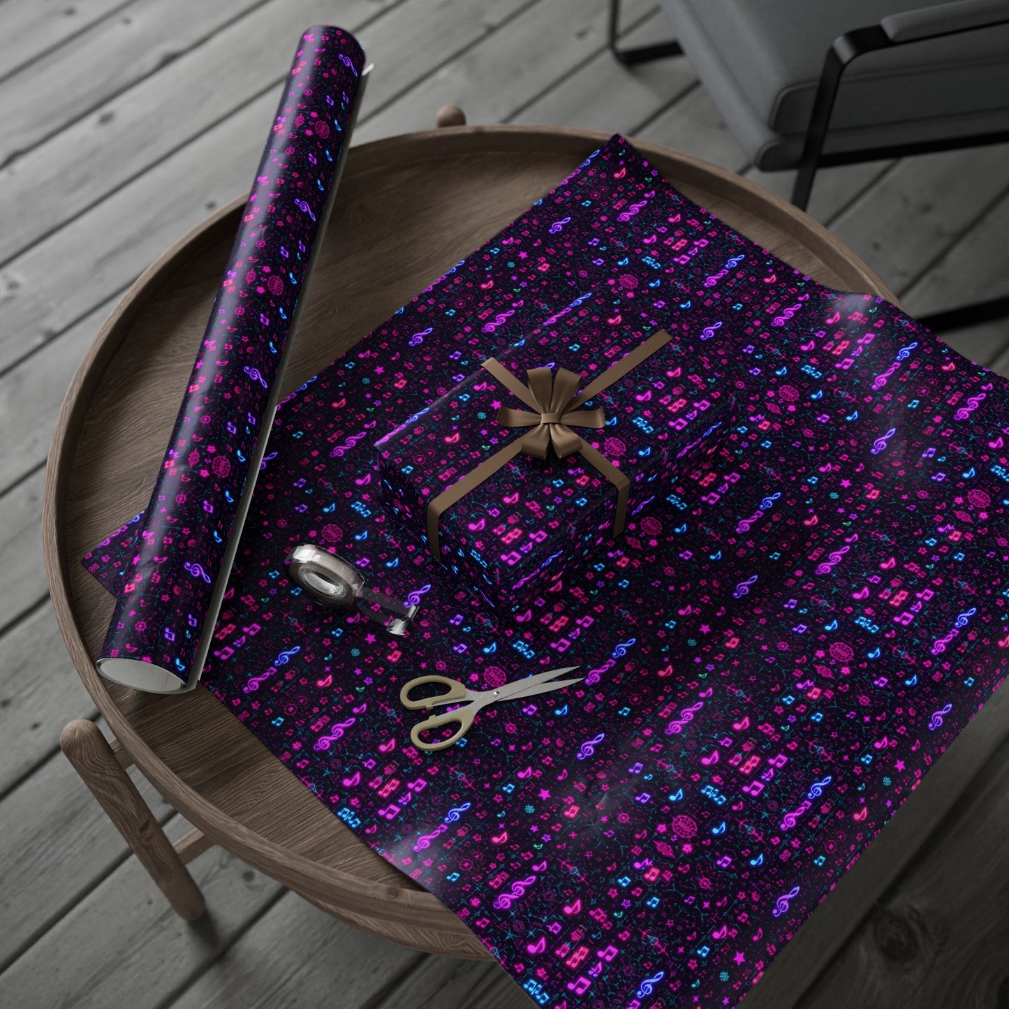 Colorful Cosmic Wrapping Paper, Gift Wrap for Birthdays, Holidays, Weddings, Party Favors, Artsy Presents, Unique Gift Packaging