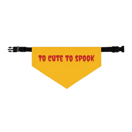 Halloween Pet Bandana Collar, Adorable Dog Accessory, Cute Spooky Dog Fashion, Fall Pet Gear, Gift for Pet Lovers