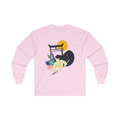 Samurai Girl Wielding a Sword - Mleem