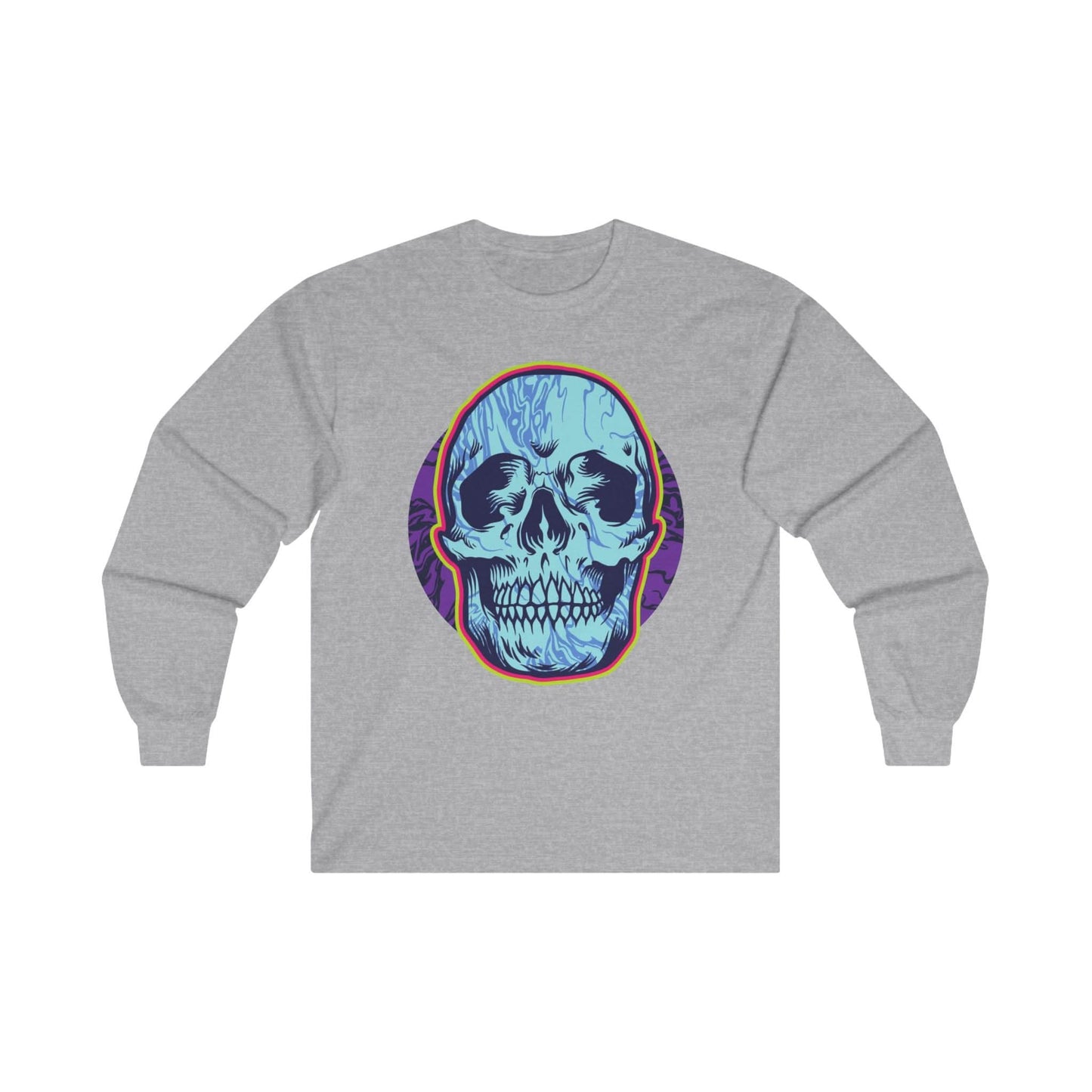 Psychedelic Skull Head - Mleem