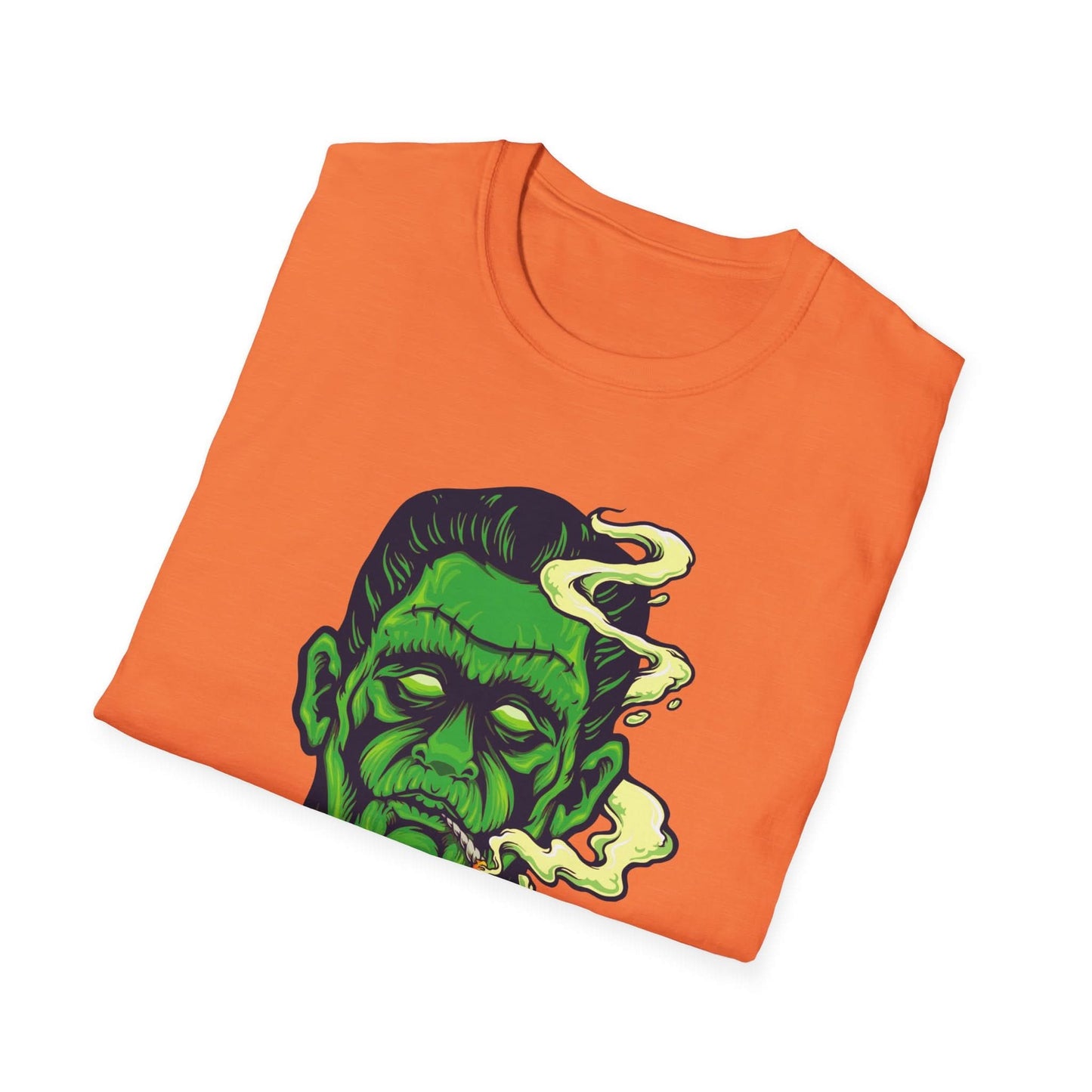 Frankenstein Smoking Cannabis Halloween - Mleem