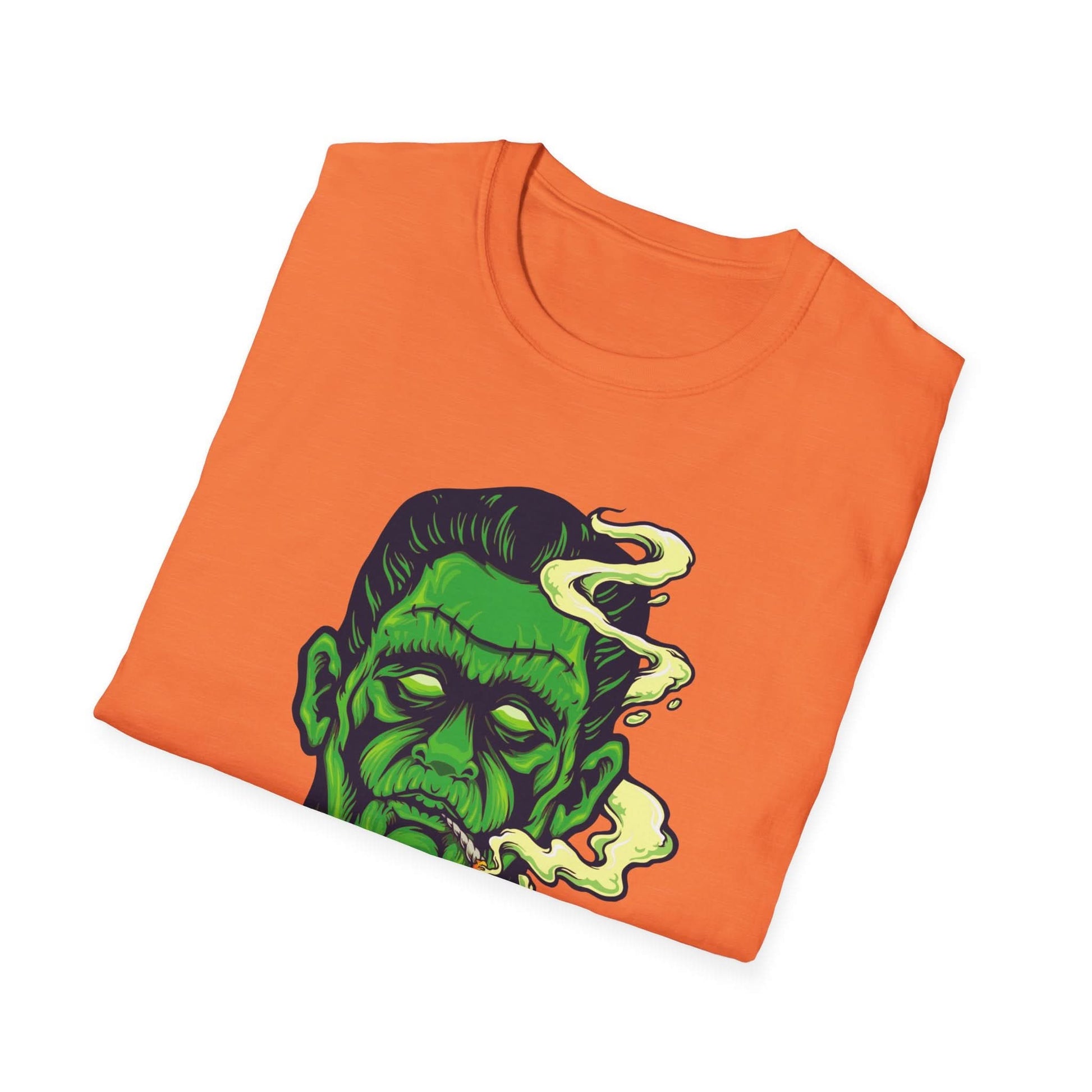 Frankenstein Smoking Cannabis Halloween - Mleem
