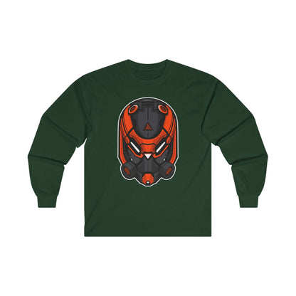 Orange Robot Head - Mleem
