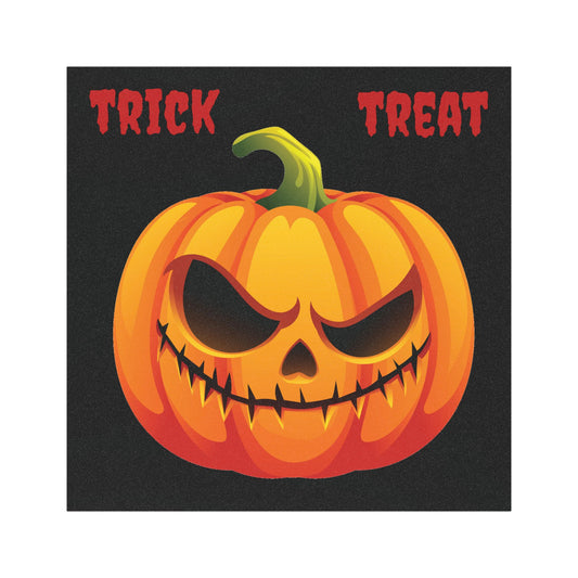Halloween Car Magnet - Trick or Treat Pumpkin Design, Spooky Vehicle Decor, Fall Automotive Accessory, Autumn Gifts, Halloween Party Favor
