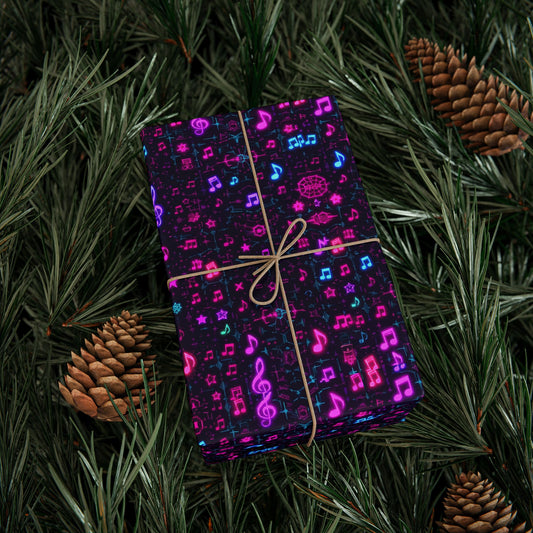 Colorful Cosmic Wrapping Paper, Gift Wrap for Birthdays, Holidays, Weddings, Party Favors, Artsy Presents, Unique Gift Packaging