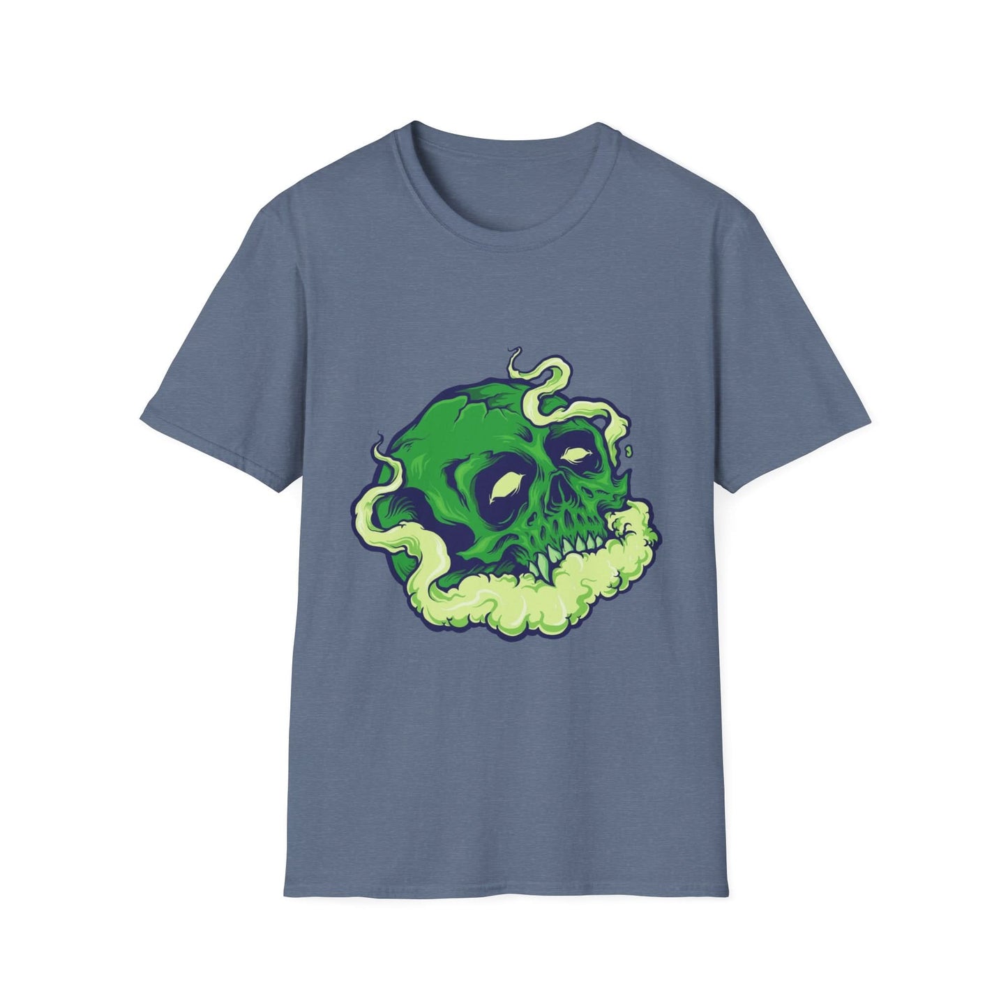 Vape Cloud Green Skull - Mleem