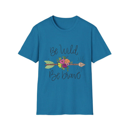 Be Wild Be Brave Flower Arrow - Mleem