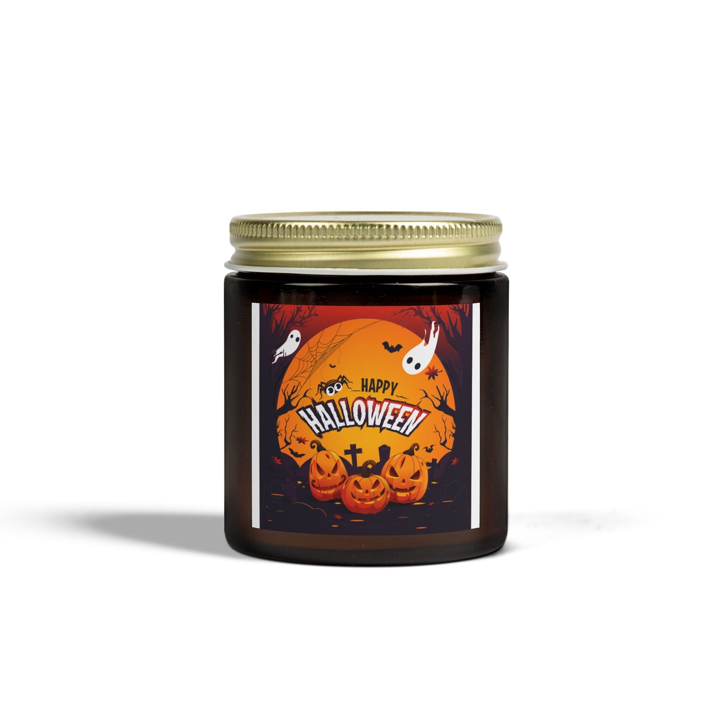 Halloween Scented Candles, Pumpkin Spice Aroma, Fall Decor, Home Fragrance, Gift Idea