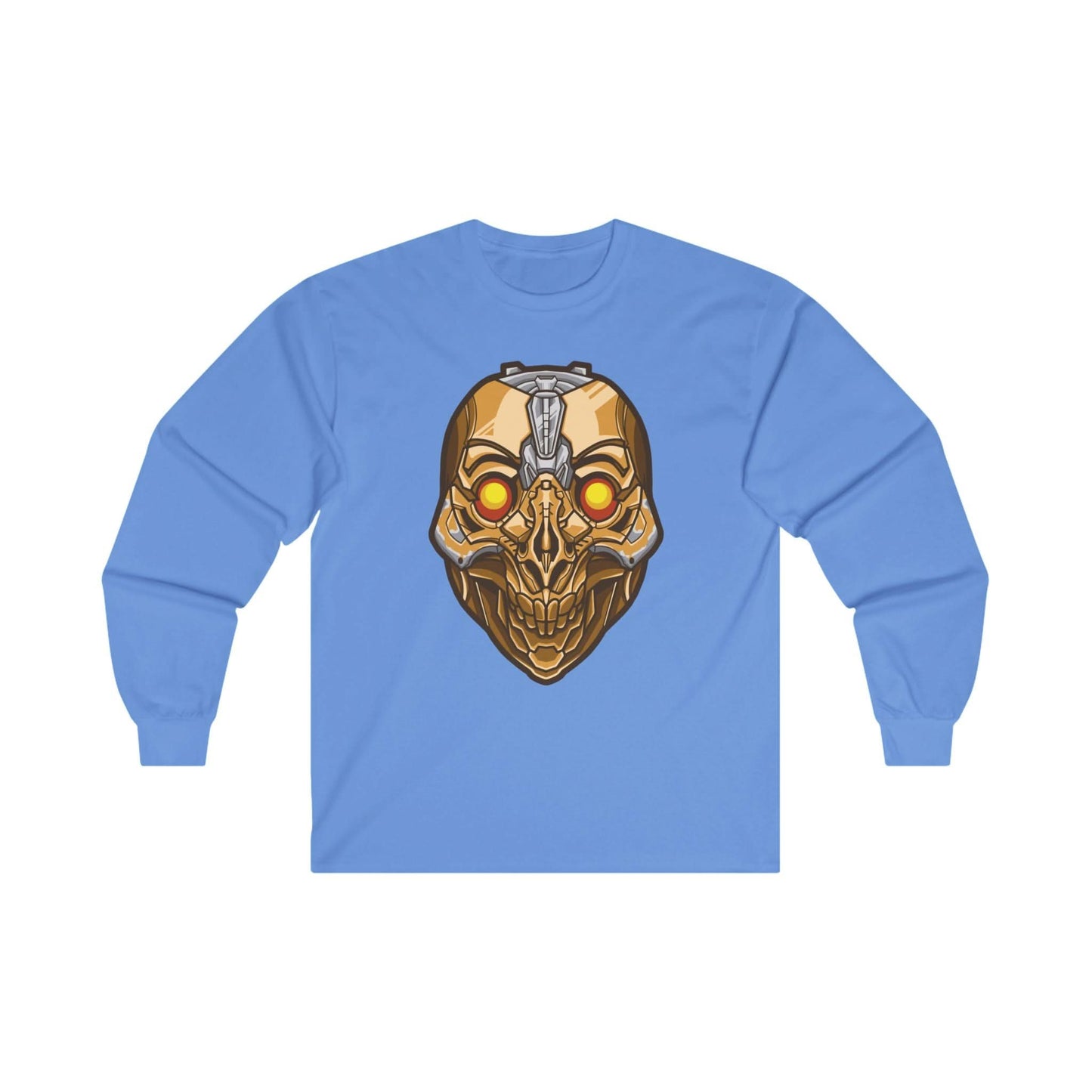 Skull Robot Head Mascot - Mleem