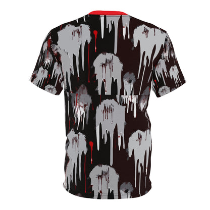 Bold Graphic Unisex Tee with Hellborn Design - Casual Streetwear, Fan Merch, Halloween Outfit, Unique Gift, Alternative Fashion