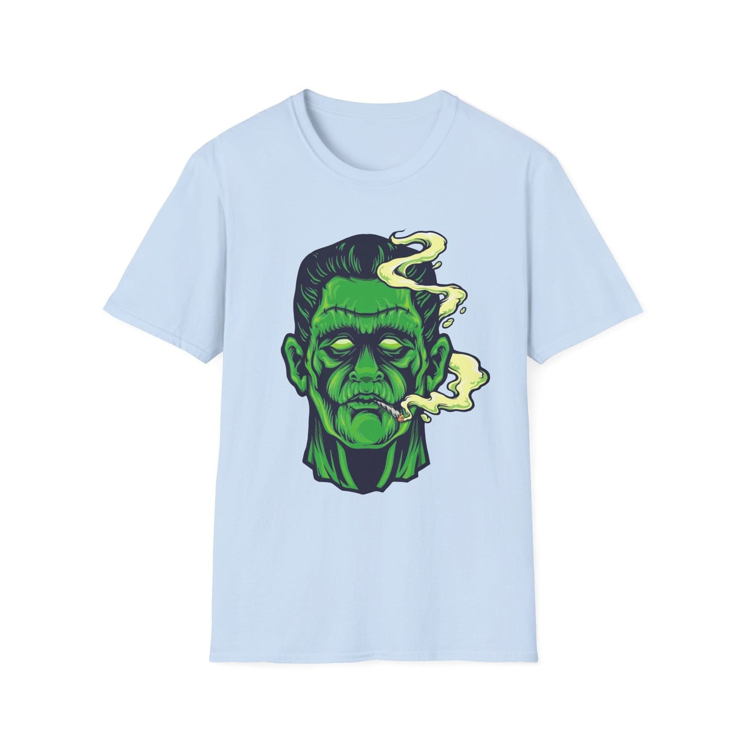 Frankenstein Smoking Cannabis Halloween - Mleem