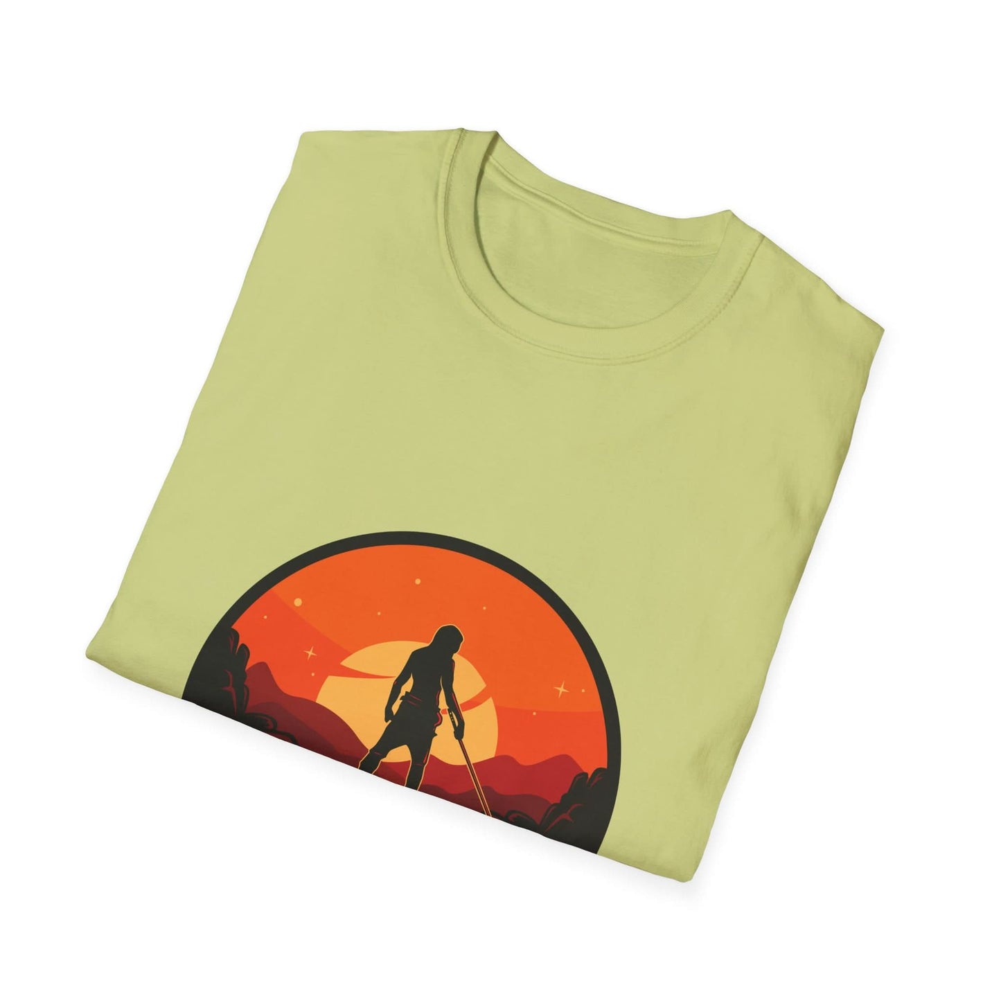 Swordsman With Sunset Background - Mleem