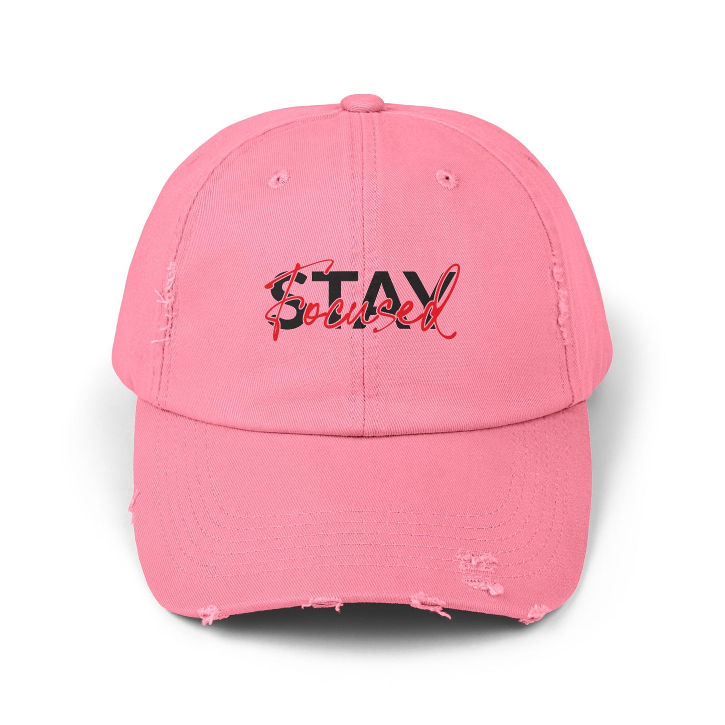 Unisex Distressed Cap - Stay Spiced, Vintage Style Baseball Hat, Gift for Him and Her, Casual Wear, Perfect for Summer and Festivals