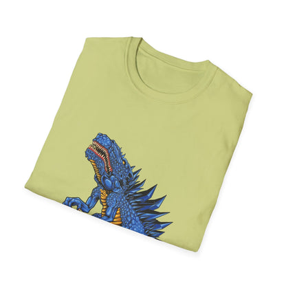 Scary Blue Dinosaur Monster - Mleem