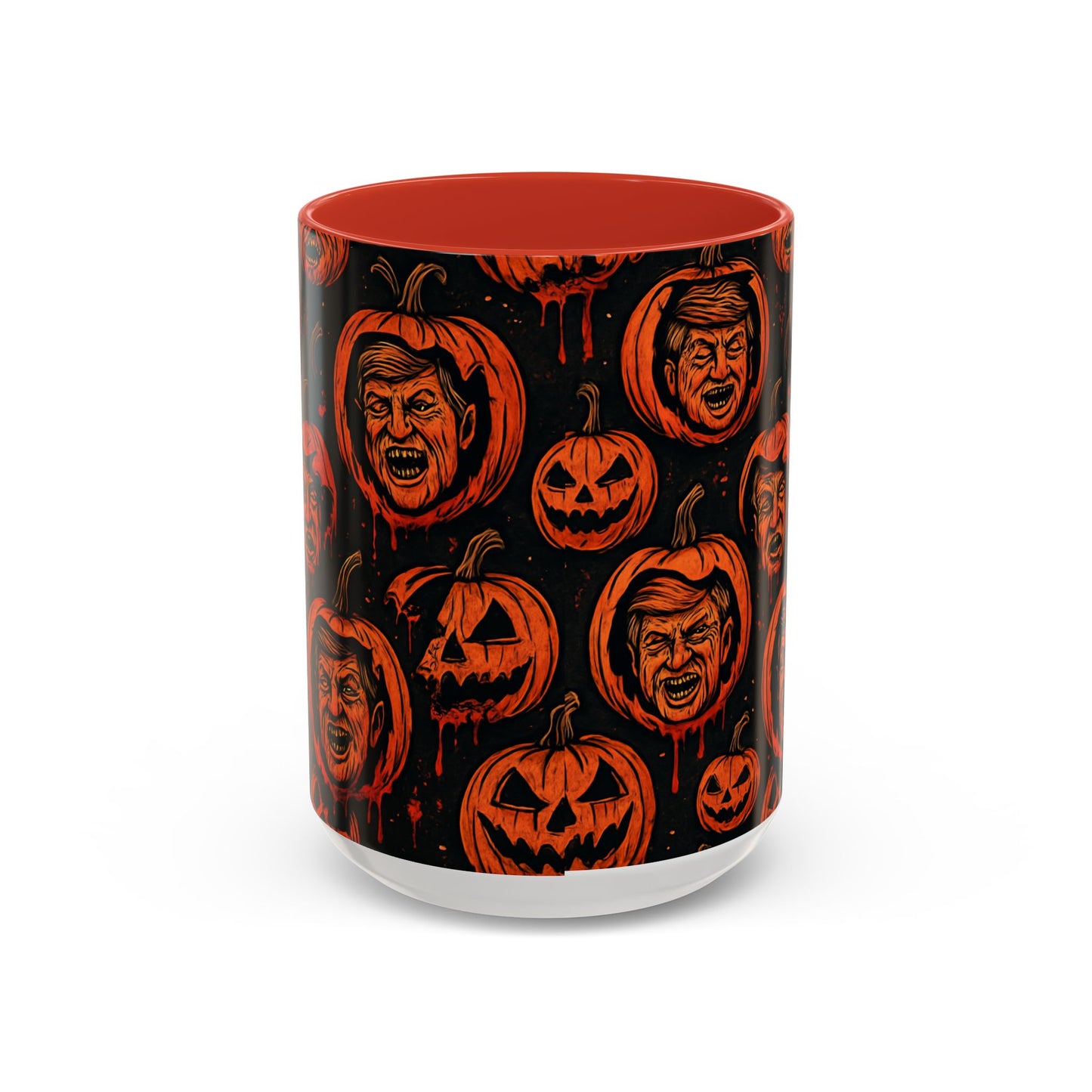 Spooky Pumpkin Faces Coffee Mug | Halloween Gifts, Funny Coffee Cup, Whimsical Mug, Holiday Decor, Unique Gifts