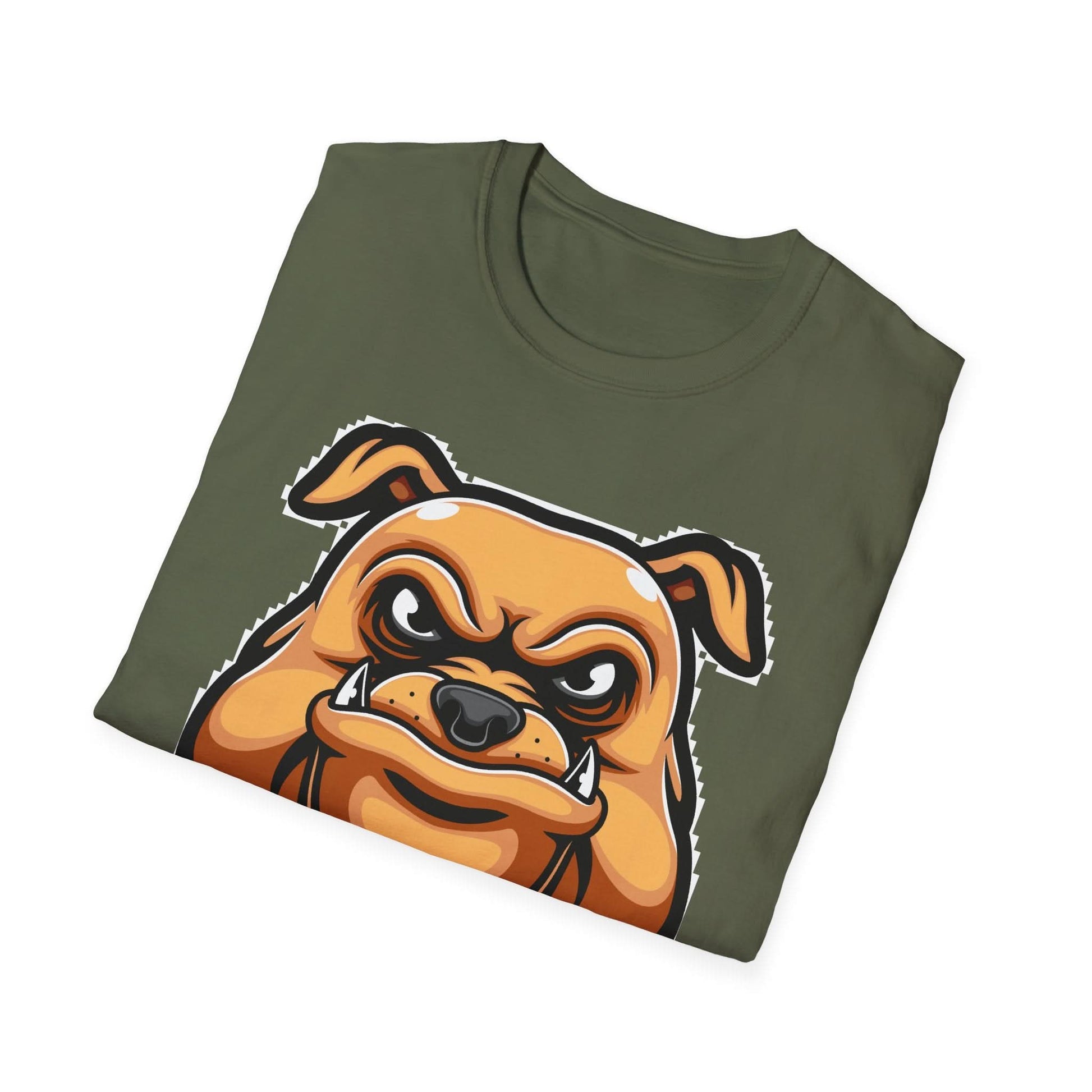 Bulldog Head Mascot - Mleem