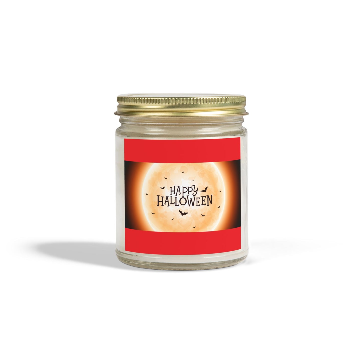 Halloween Scented Candles, 4oz & 9oz Coconut Apricot Wax - Festive Home Decor, Fall Gift, Cozy Atmosphere, Unique Halloween Party Favor