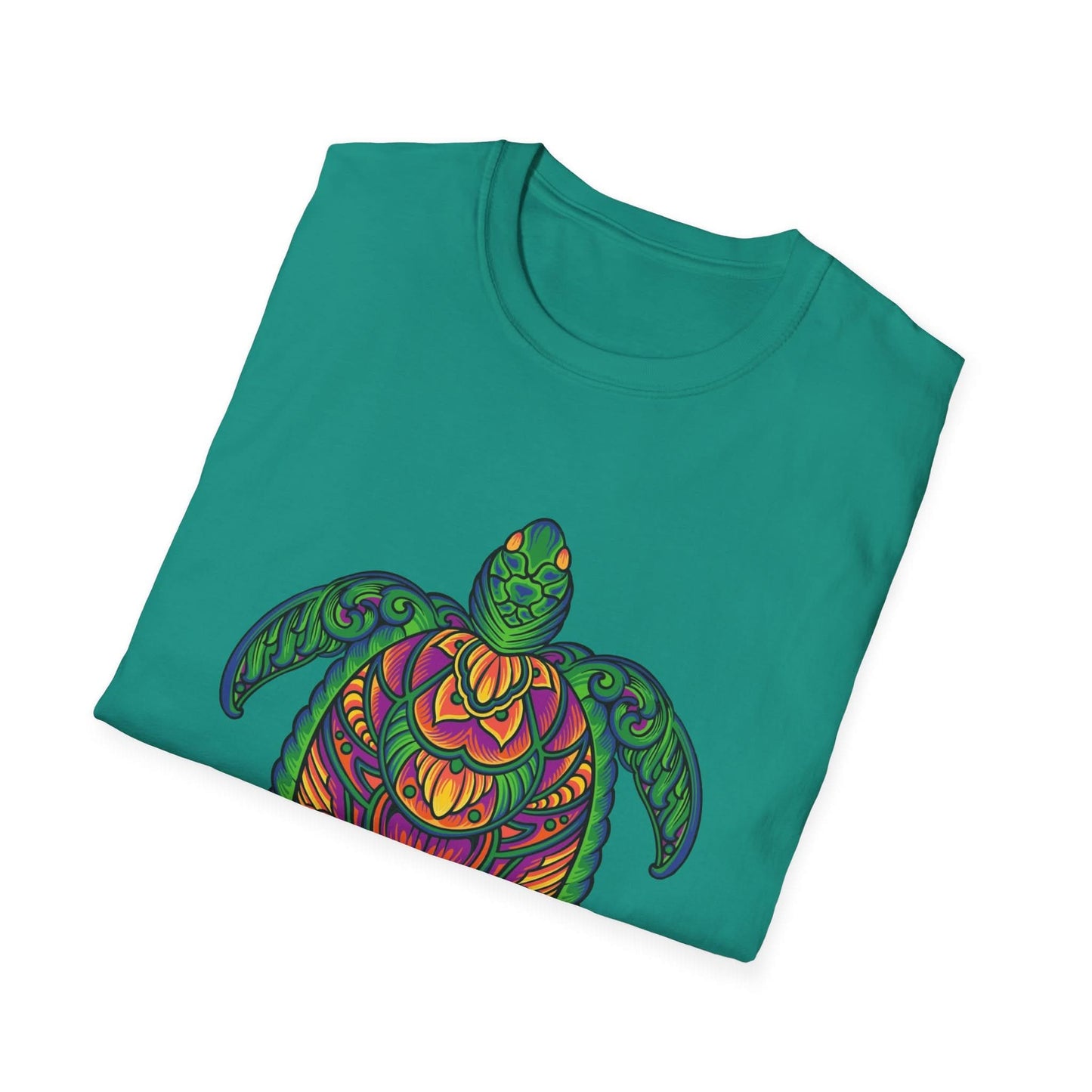 Turtle Floral Vintage Ornament - Mleem