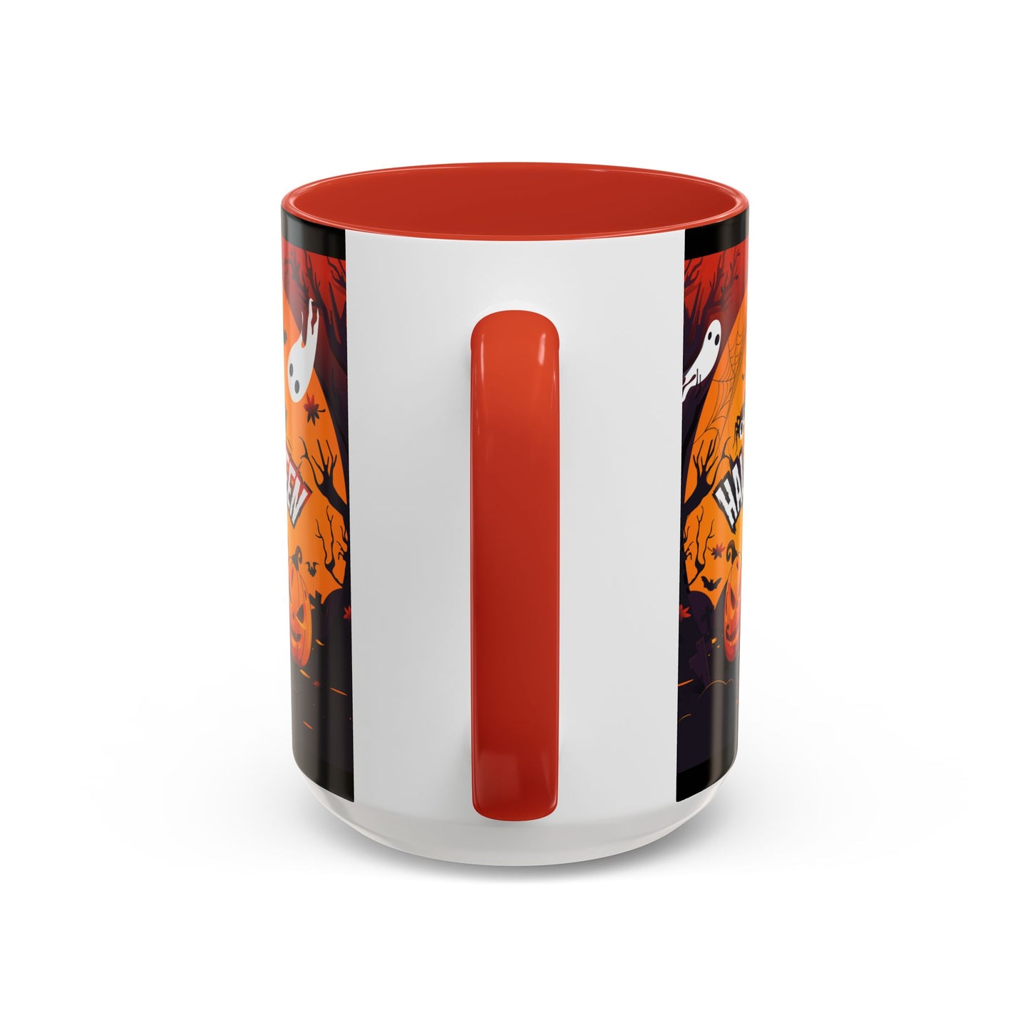 Spooky Halloween Coffee Mug - Perfect for Ghost Lovers and Fall Celebrations, Halloween Decor, Gift, Pumpkin Spice Season, Black Accent Mug