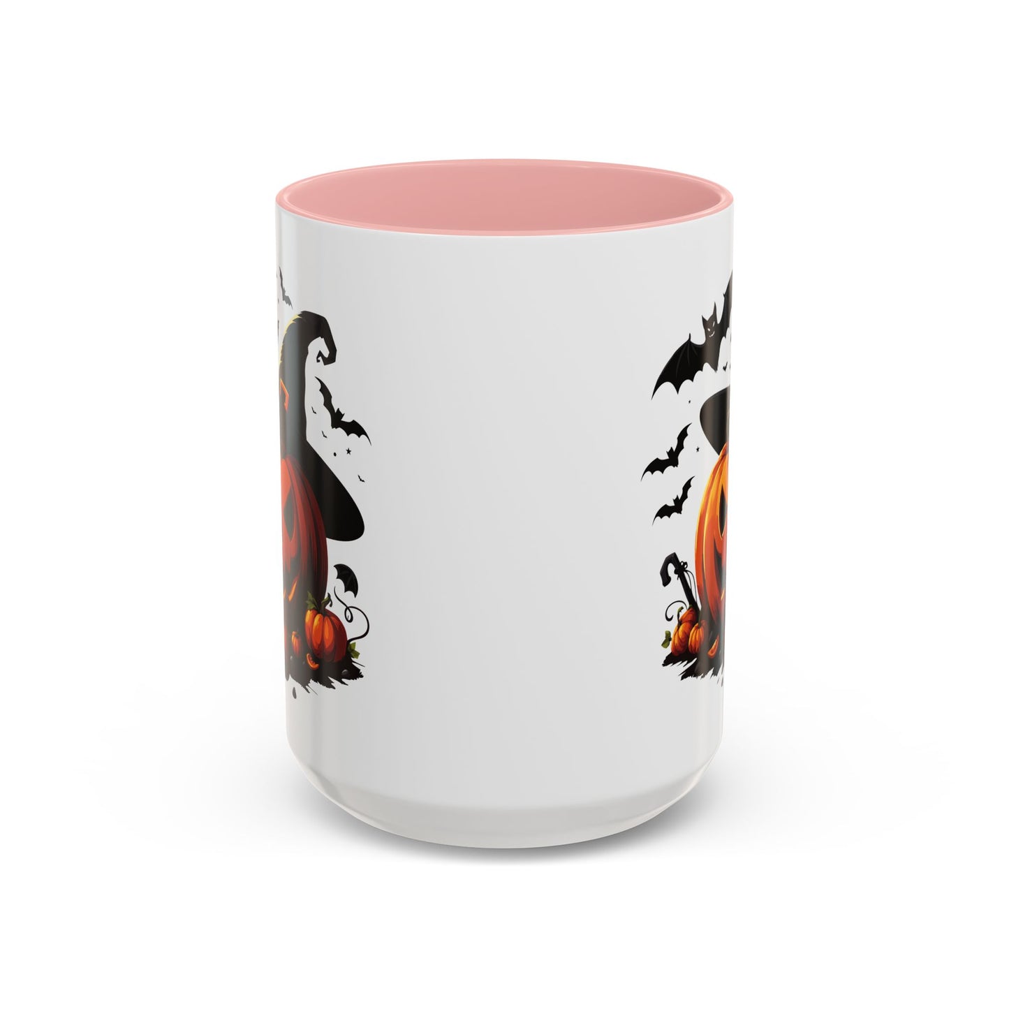 Halloween Pumpkin Accent Coffee Mug – Perfect for Fall, Autumn, Spooky Season, Gift for Coffee Lovers, Home Decor