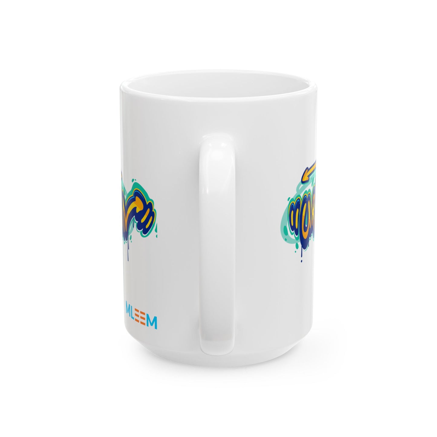 Artistic Coffee Cup, Gift for Artists, Urban Style