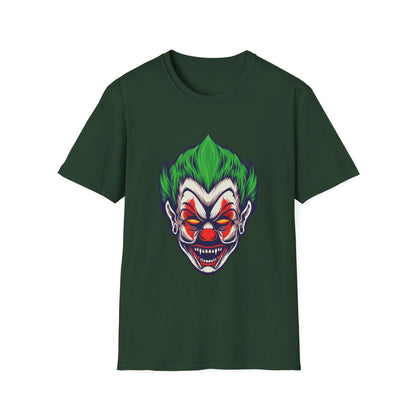 Angry Joker Clown Illustration - Mleem