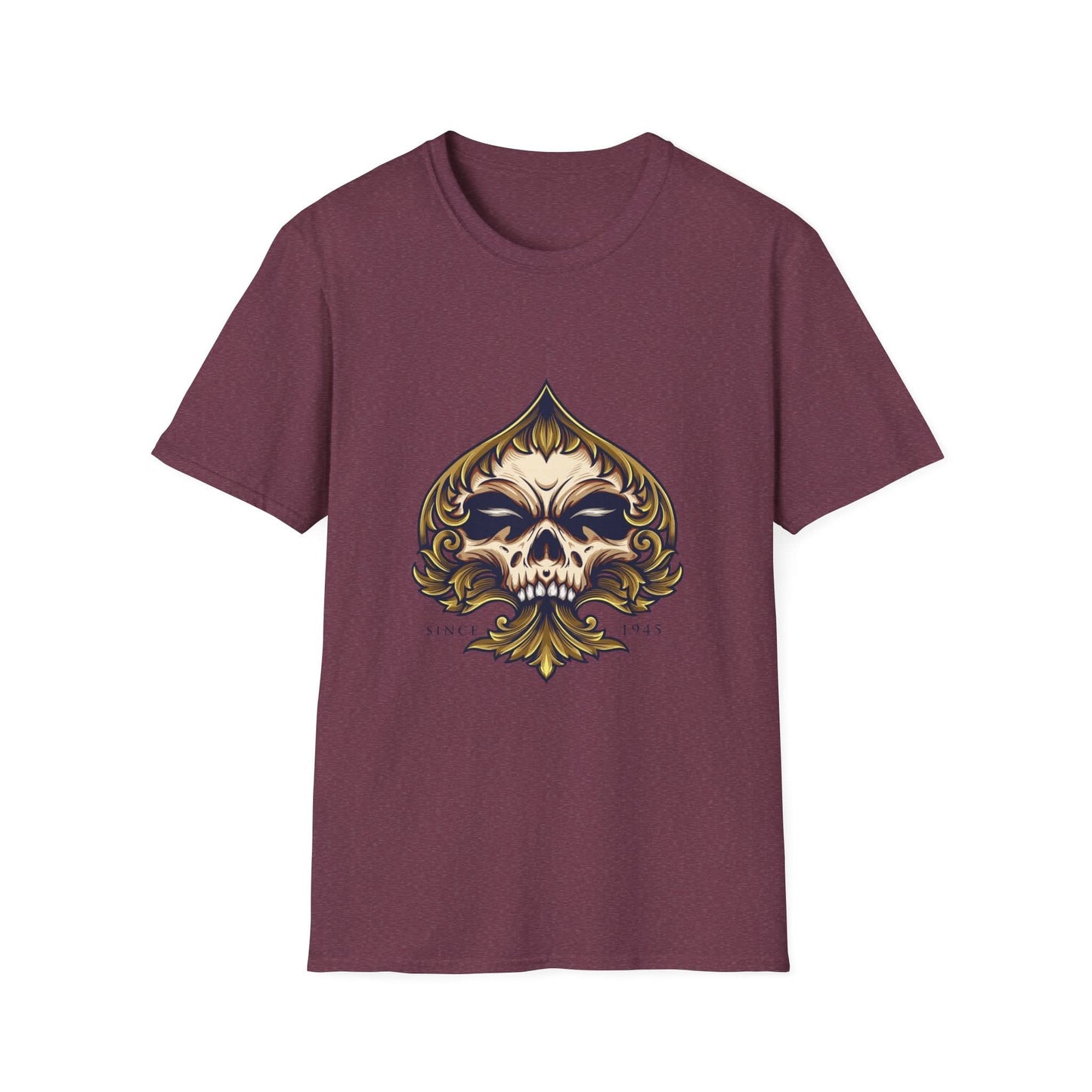 Skull Playing Card with Ornate Luxury - Mleem
